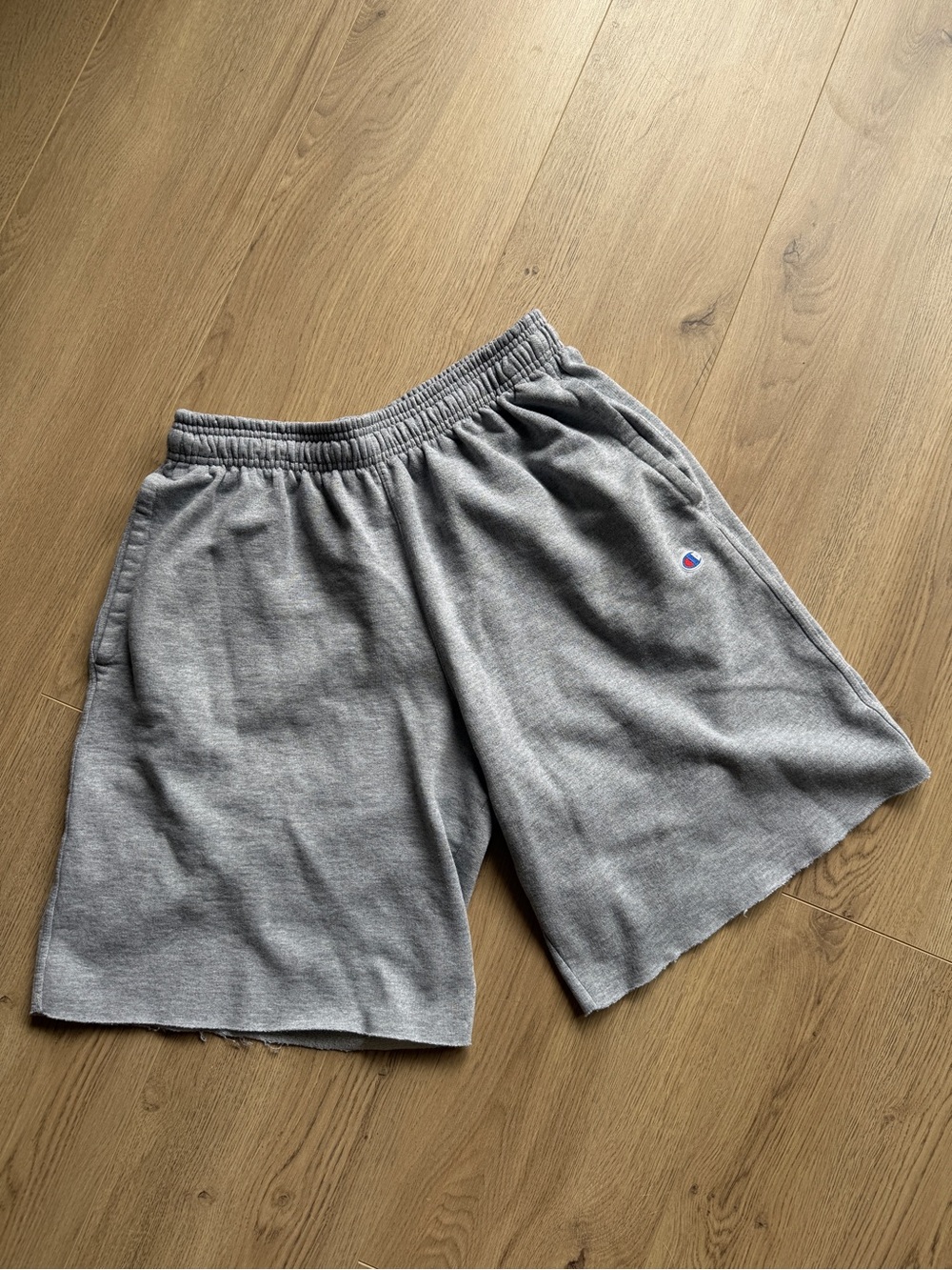 Champion Men's Gray Athletic Shorts size L
